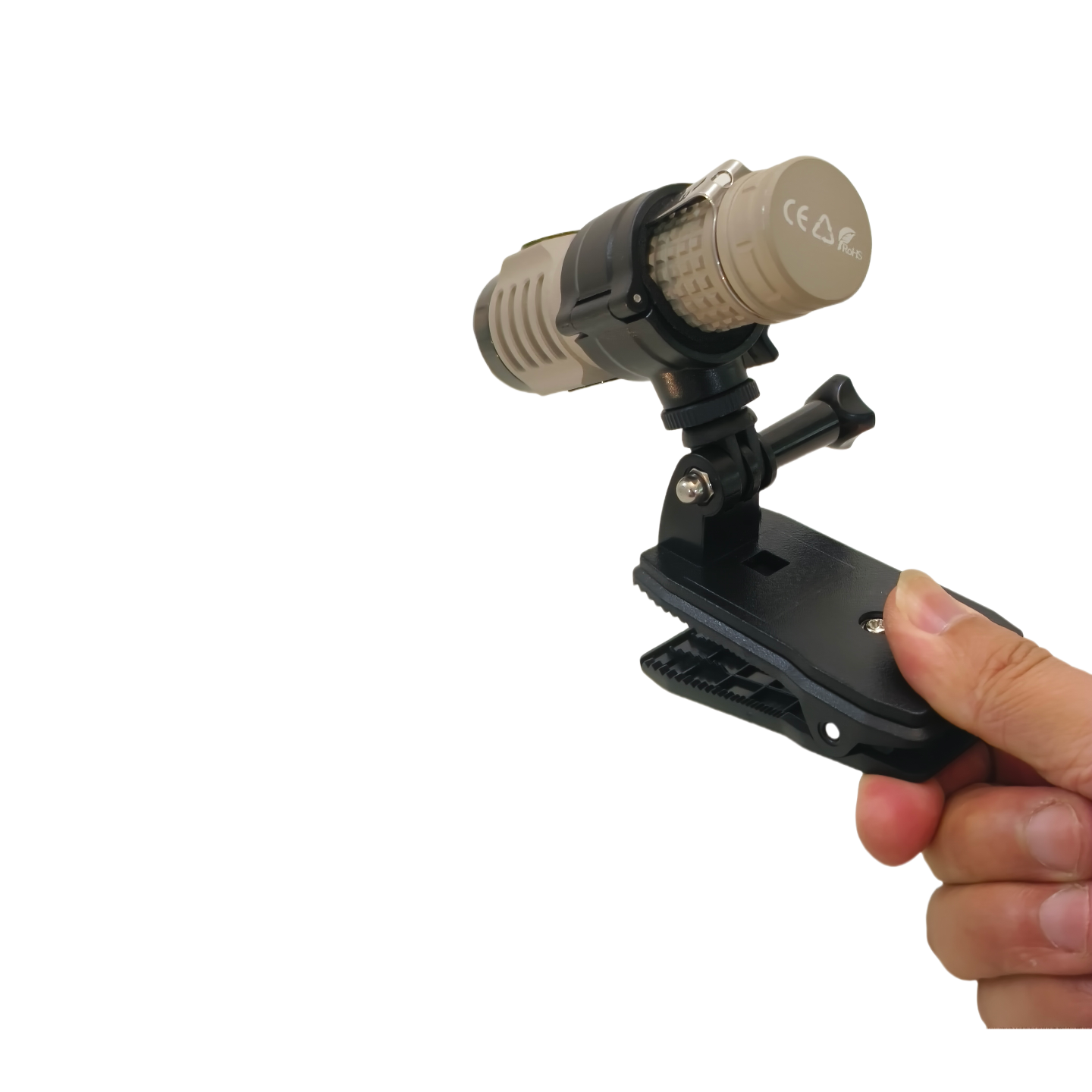 Universal Mounting Clip for 21700 flashlights