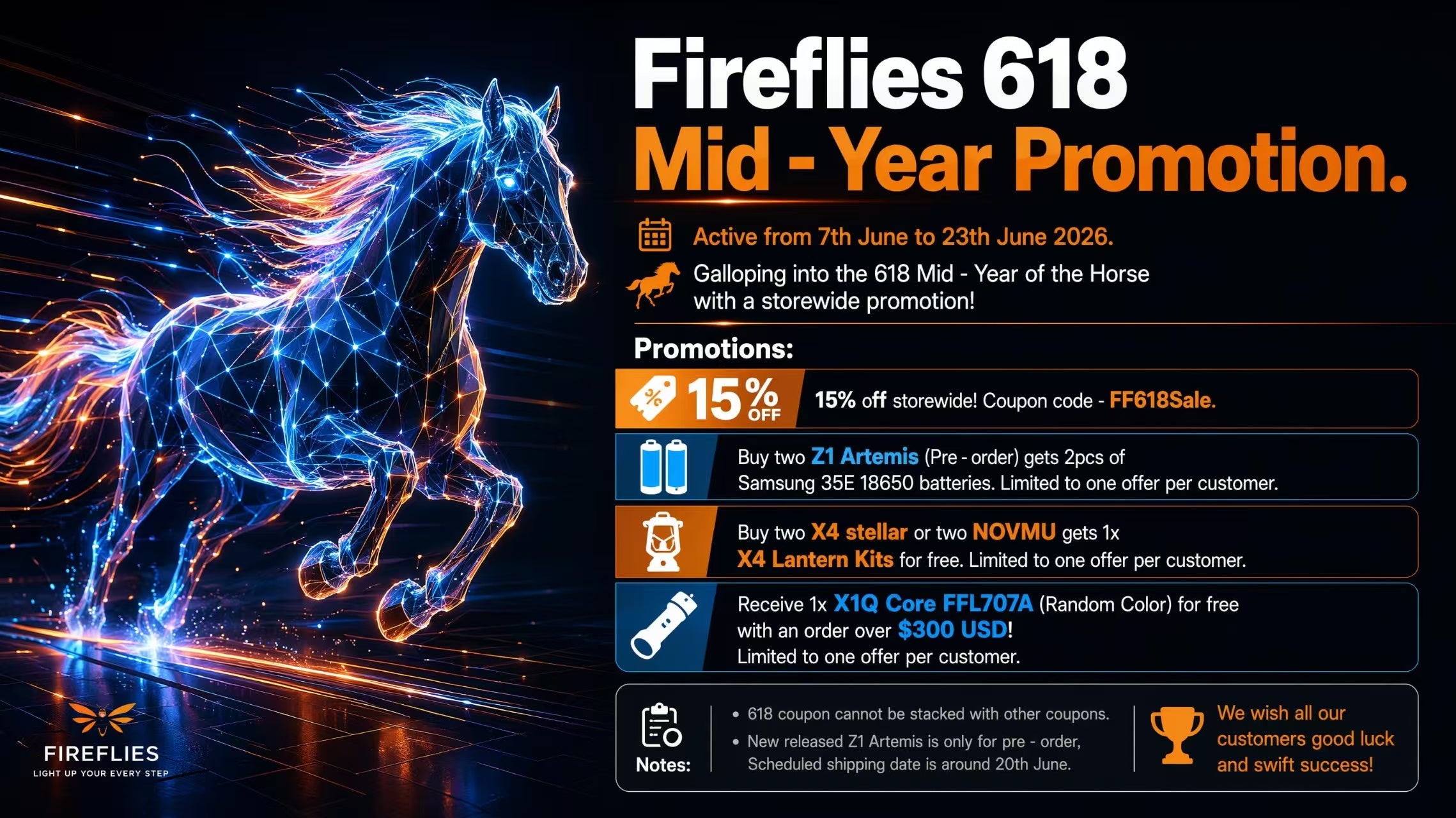 Fireflies Flashlight Official Store – Fireflies outdoor Flashlights