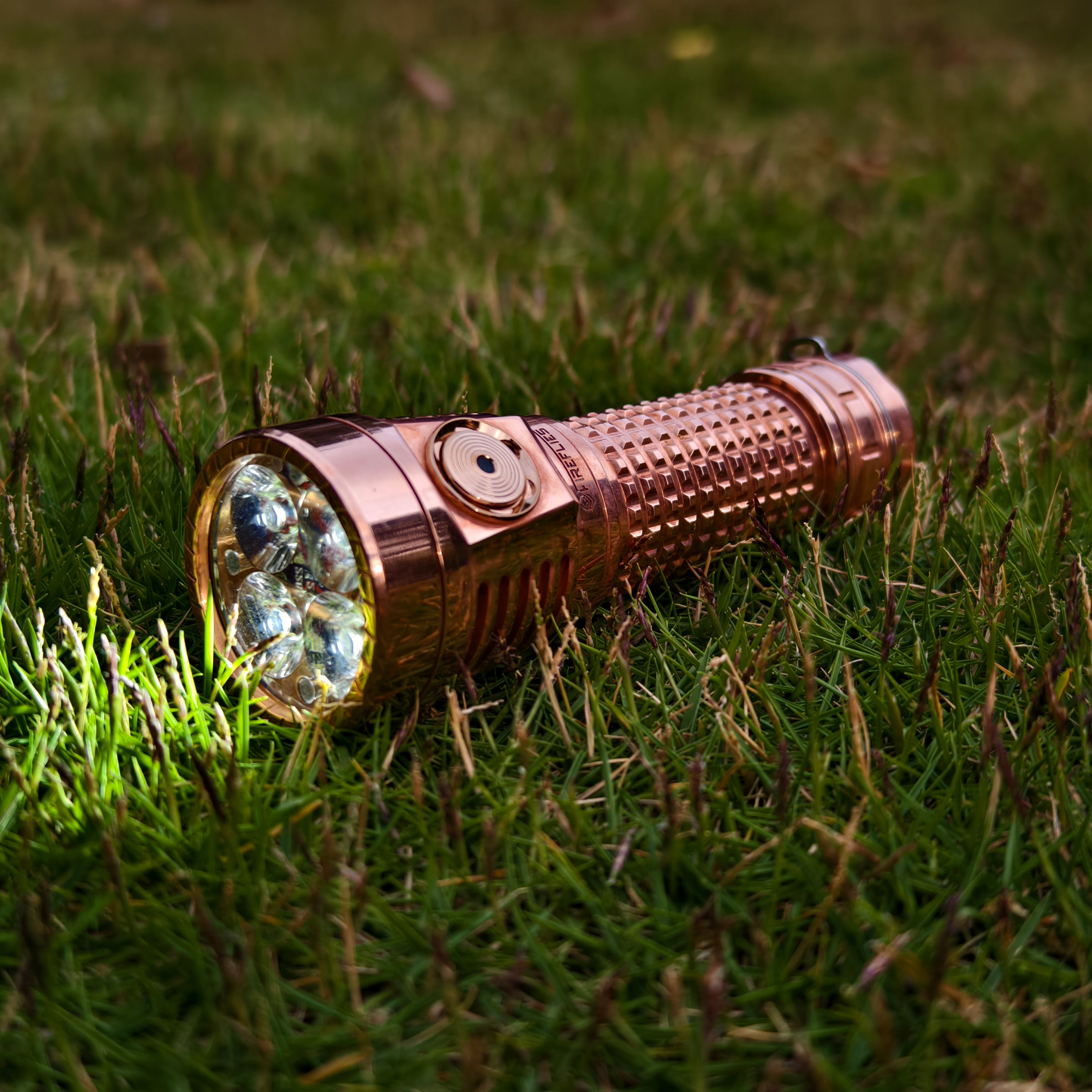 E04 Surge - Copper & TiCu - Lume X1 – Fireflies outdoor Flashlights