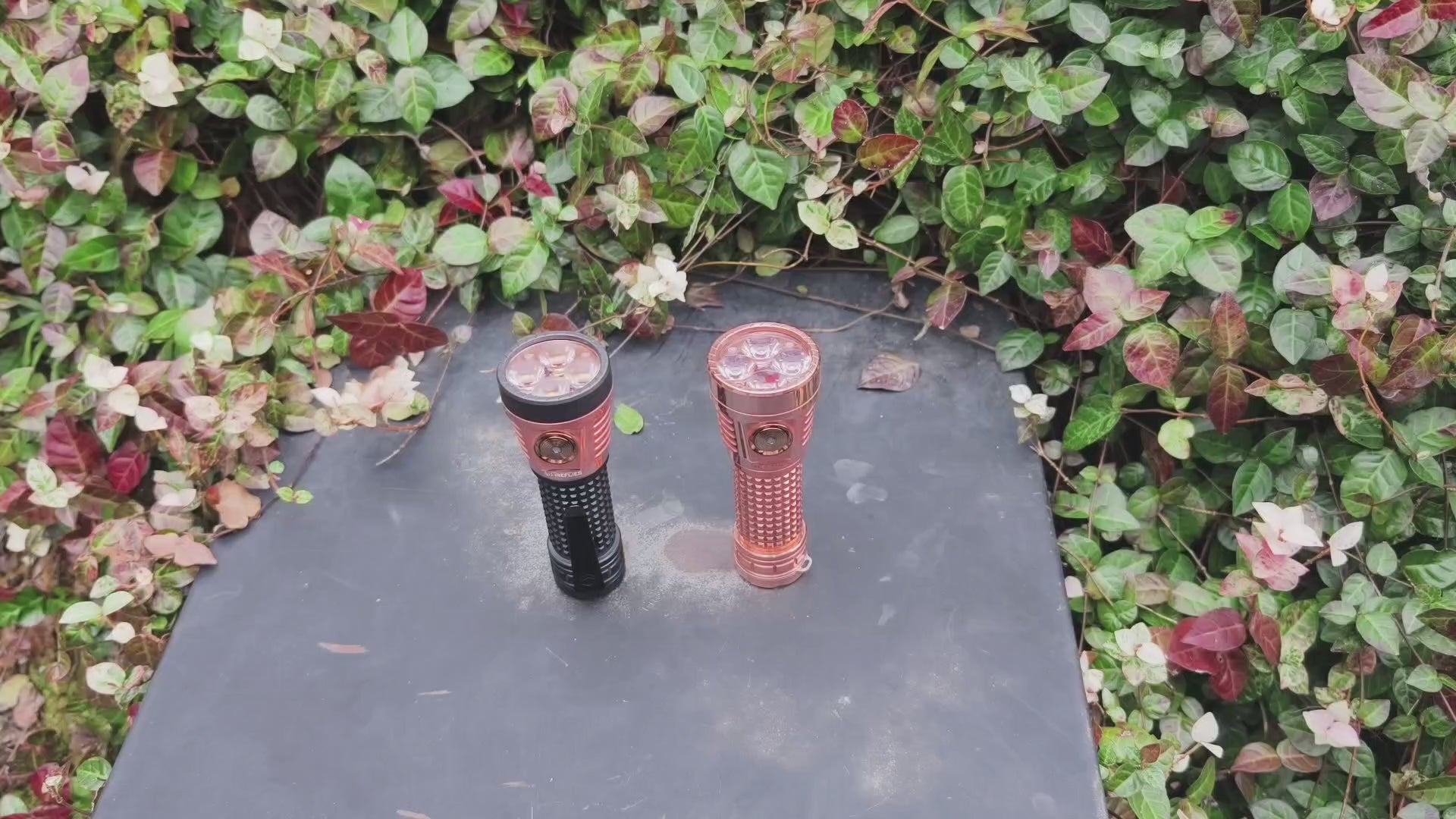 E04 Surge - Copper & TiCu - Lume X1 – Fireflies outdoor Flashlights